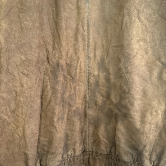 🪩 294. Vintage MEMBERS ONLY | Mens brown suede bomber jacket size 42 - Picture 10 of 13